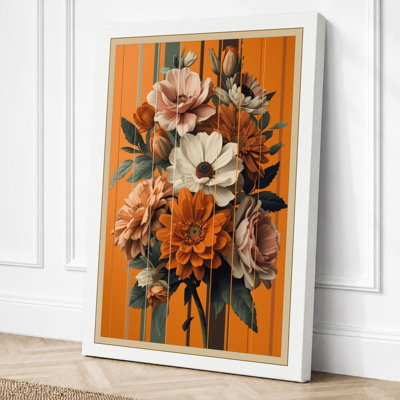 Bloom Cluster Botanical - Wrapped Canvas