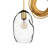 Bubble 1 - Light Brass Pendant