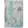 Yemanja Abstract Duck Egg/Grey Area Rug