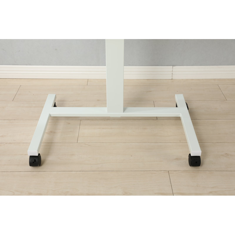 Laetyn 31.5" Height Adjustable Standing Desk, White