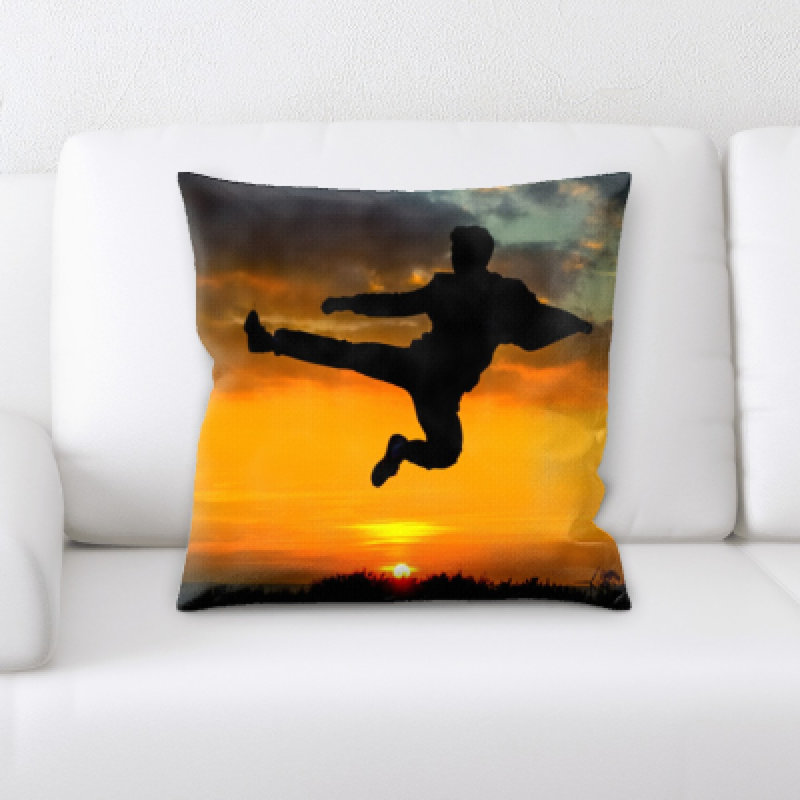 Microsuede Throw Pillow