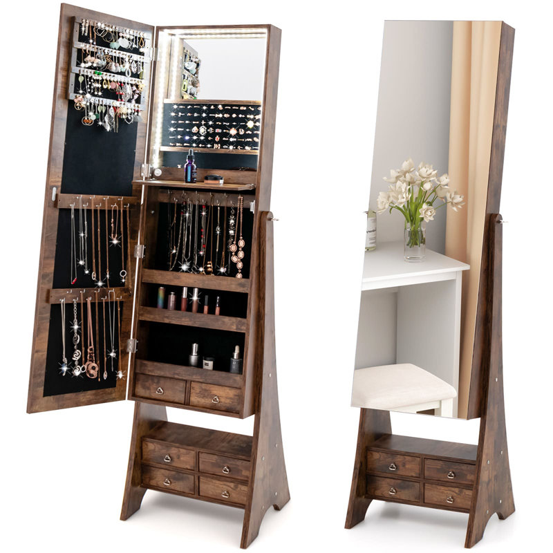 Arend Freestanding Jewelry Armoire