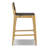 Pai Counter Stool with Solid Wood Frame