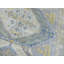 Tapis bleu en laine noué à la main de conception unique 9 pi 10 po x 13 pi 9 po Bywell