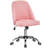 Lytisha Adjustable Height Faux Leather Task Chair -223599556