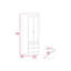 Armoire 2 tiroirs gris clair-1227996906