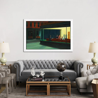 Nighthawks, 1942 by Edward Hopper - Painting on Canvas