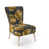 Floral Gold Polyester Blend 4 selected