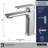 Venda Single-handle Bathroom Faucet with Drain Assembly-102921161