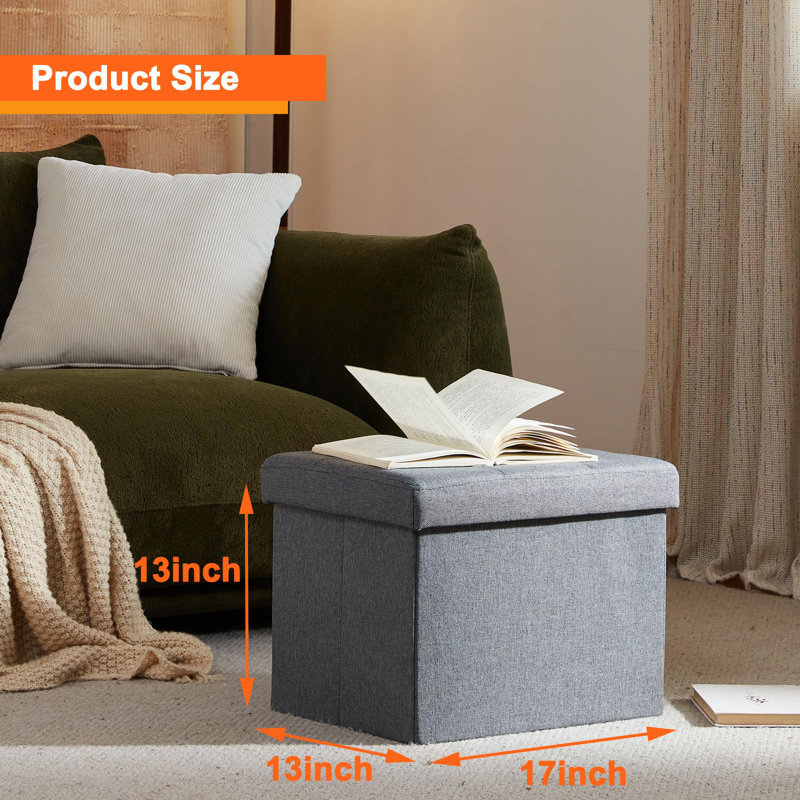 Oxalide Upholstered Ottoman