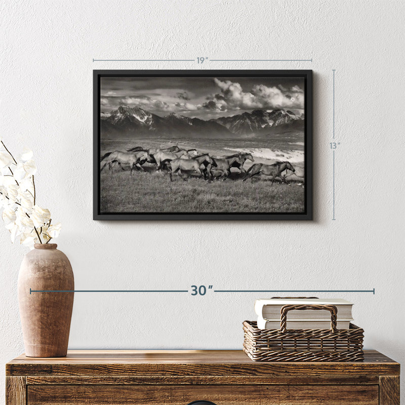 Animal «Mountain Range Mavericks», H 19 po x l 13 po