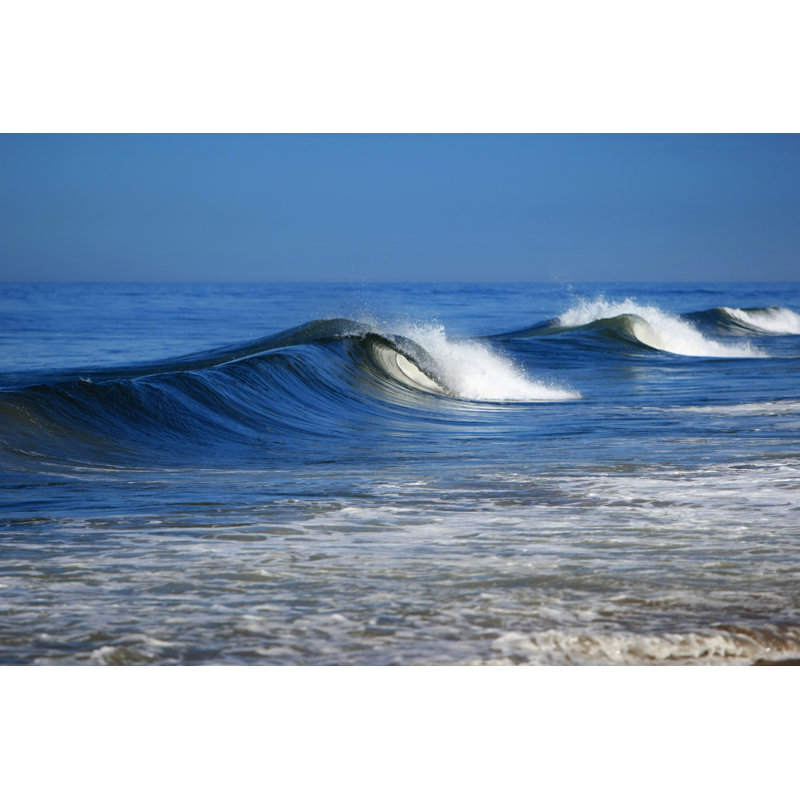 Waves by Rhyman007 - Wrapped Canvas Print, 20cm H x 30cm W x 3.8cm D