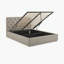 Haiden Upholstered Ottoman Bed Frame - Deep Button Tufted Headboard Design  -1396322454-1396322448