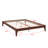 Solid Dry Bamboo Wood Platform Bed-1791587023