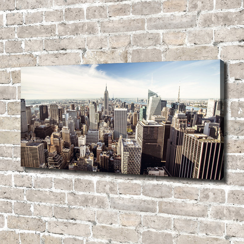 New York - Wrapped Canvas Print