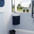 Corner Bathroom Vanity Sink Combo For Small Space Wall Mounted Cabinet Set