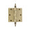 Nostalgic Warehouse 3.5" x 3.5" Steeple Tip Residential Hinge with Square Corners