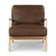 Carmelo Genuine Leather Accent Chair-1106459315