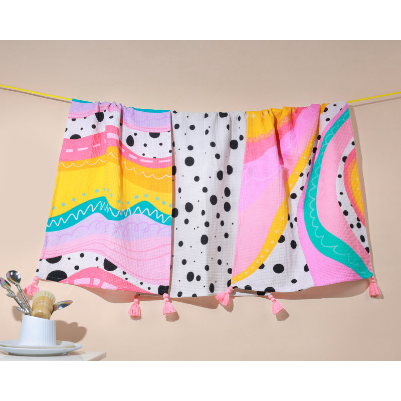 Abstract Pop Art Kitchen Towel Set