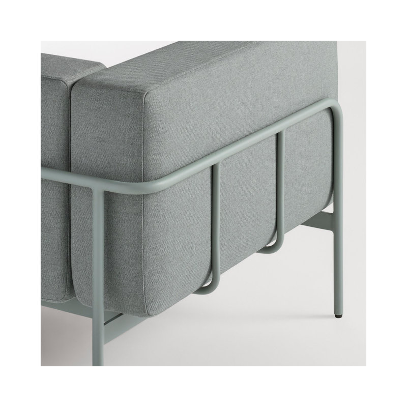 Cache Upholstered 83'' Sofa, Light Blue, Toohey Breezy Blue