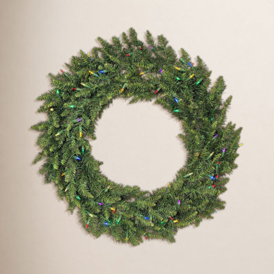Peabody Pre-Lit Mixed Christmas Wreath
