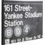 Villes et Skylines, Yankee Stadium, États-Unis - impression sur toile tendue-691882160
