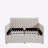 Twin Velvet Upholstered Daybed Frame, 2 Drawers