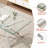 39.37-Inch Rectangular Clear Tempered Glass Coffee Table