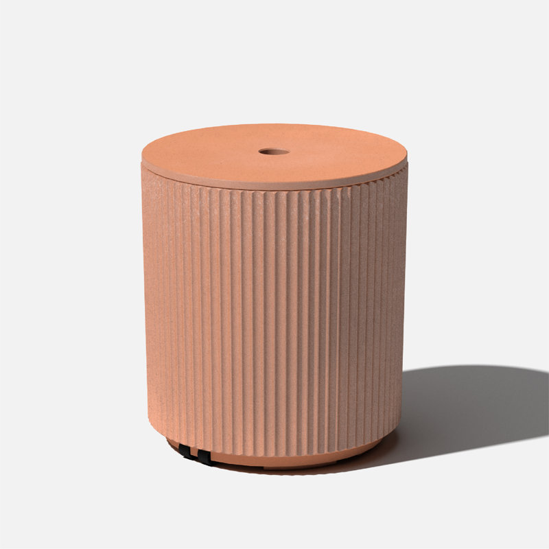 Table d'appoint Demi Umbrella, Terracotta