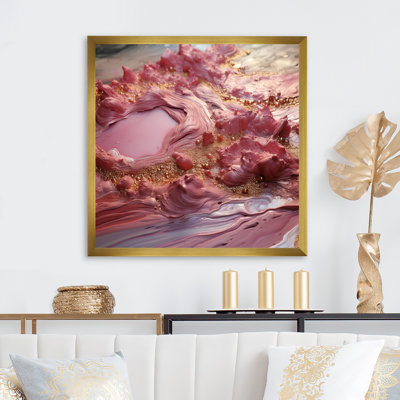 Rose, harmonie, or liquide - impression