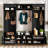 Hall Tree with Shoe Storage Bench, 8 Cubbies, 7 Coat Hooks and Adjustable Shelf-117788732