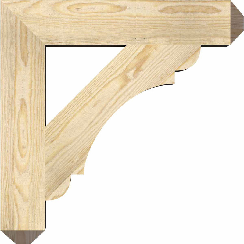 Support de scie rugueuse, sapin Douglas, l 4 po x P 22 po x H 22 po, H 22 po x l 4 po x P 22 po, Douglas (brut)