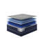 Matelas bleu marine pour un sommeil de qualité supérieure - Maximisez votre confort avec la mousse viscoélastique imprégnée de gel et le merveilleux lit simple moyen pour un confort optimal