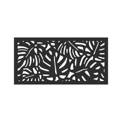 Tropics Decorative Privacy Panel by DESIGN-VU
