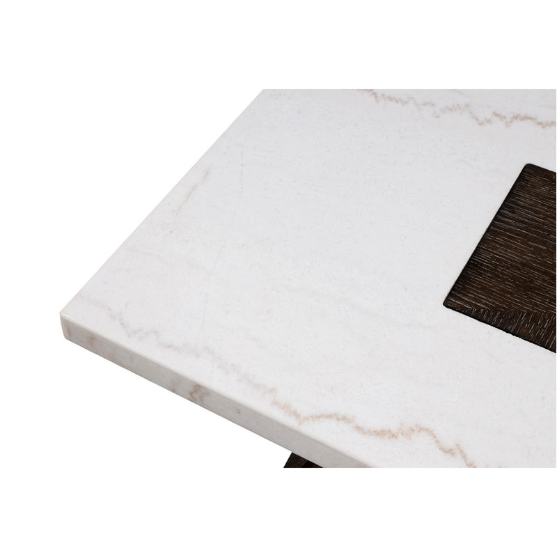 Table de bout carrée de style contemporain