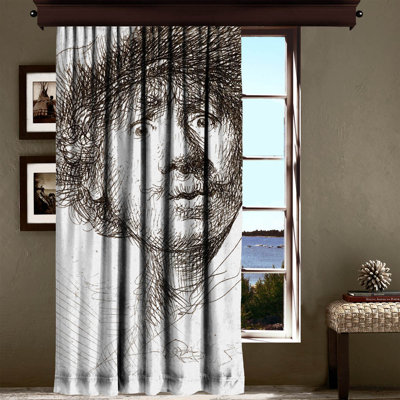 Rideau en polyester Hernandez
