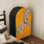 Armoire arquée avec tablettes et portes