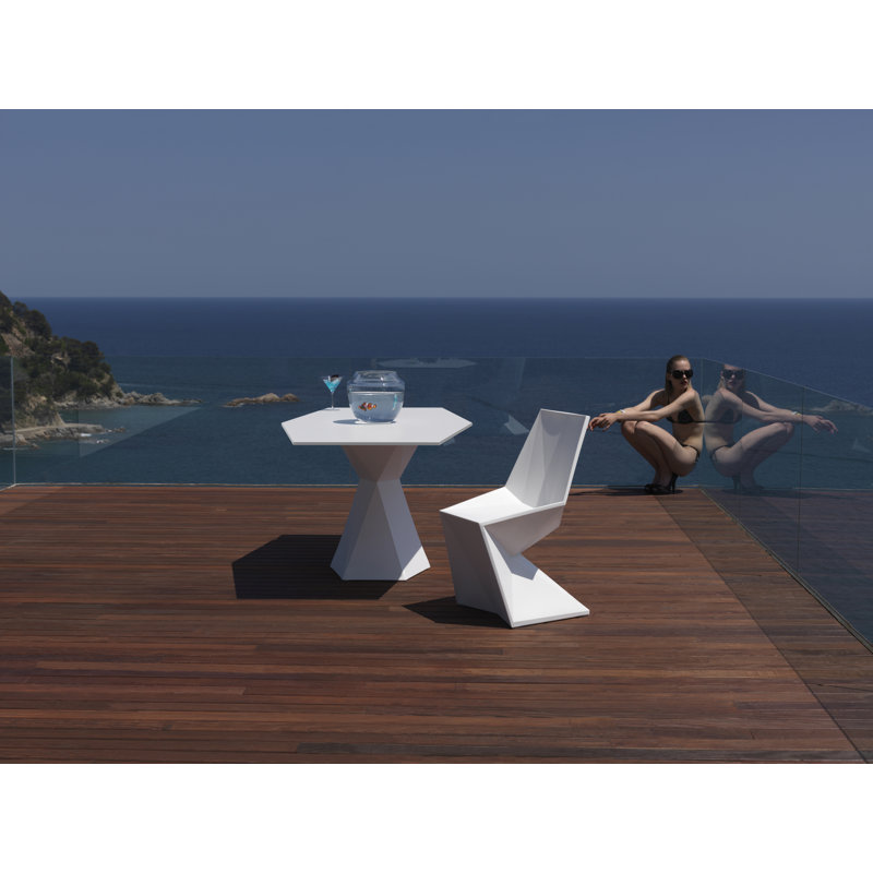 Vertex Plastic Dining Table, 47.25"