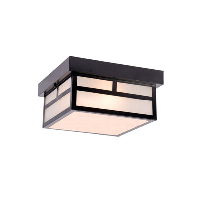 Hicklin Glass Flush Mount
