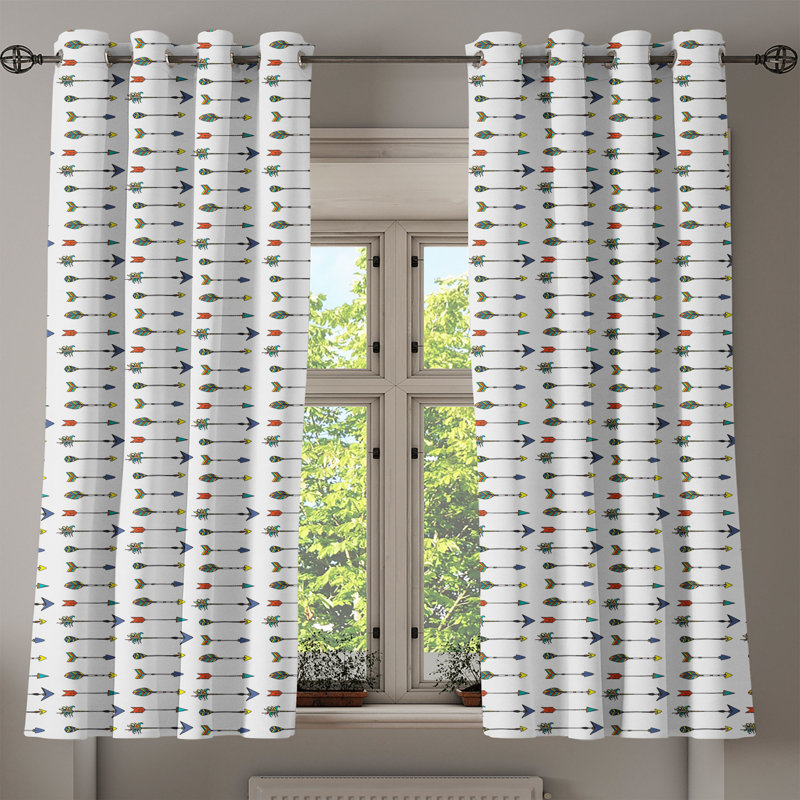 Sateen Blackout Curtain Pair, 50" W x 96" L
