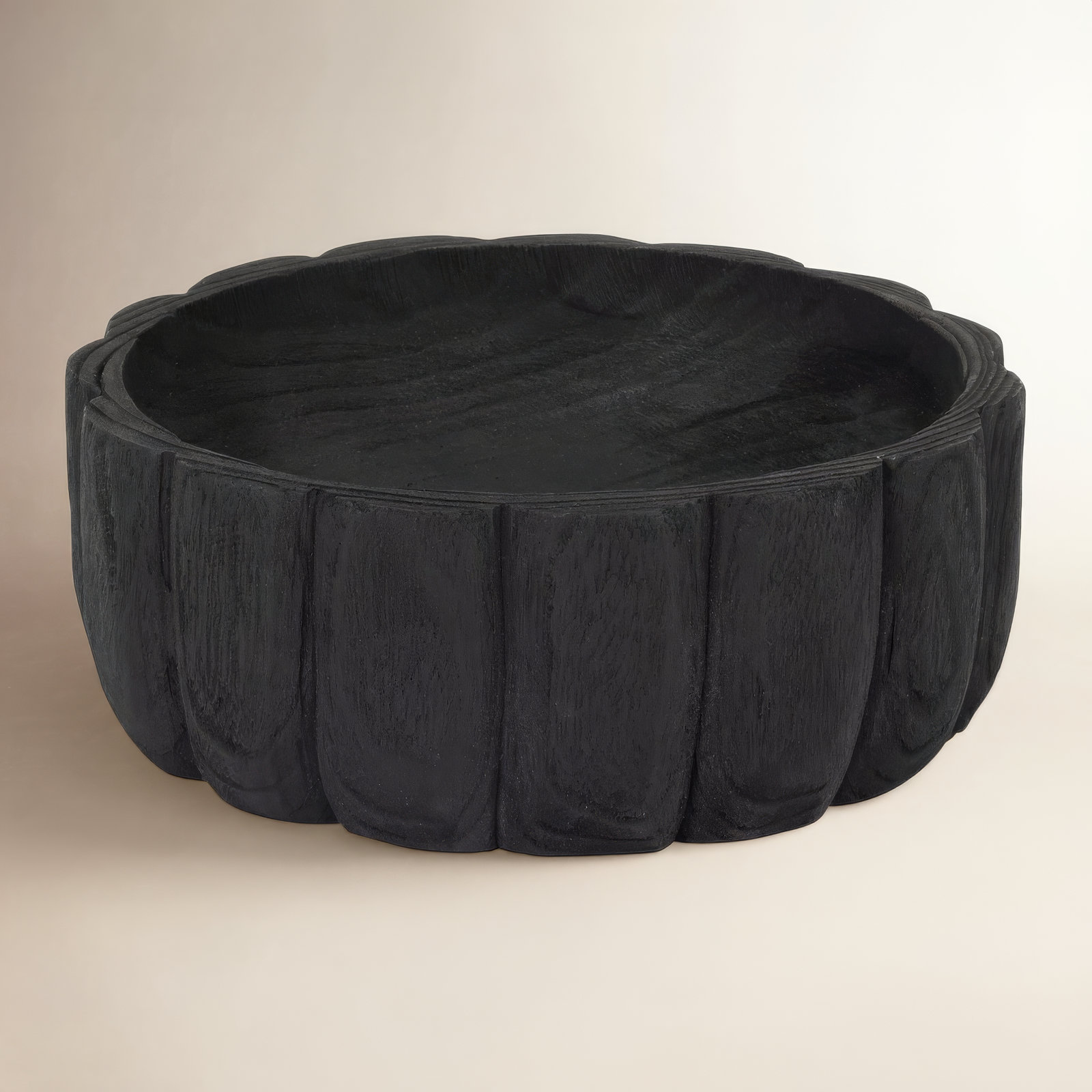 Sagebrook Home Tramore Carved Elemental Bowl  Ideal for Stylish Home Decor Enthusiasts, Perfect for Modern and Classic Interiors, Exquisite Centerpiece Bowl