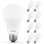 Ampoule DEL Luxrite A19 12,5 W = 100 W, 3500 K, blanc naturel, 1500 lm, ampoule à DEL standard à intensité variable, non incluse