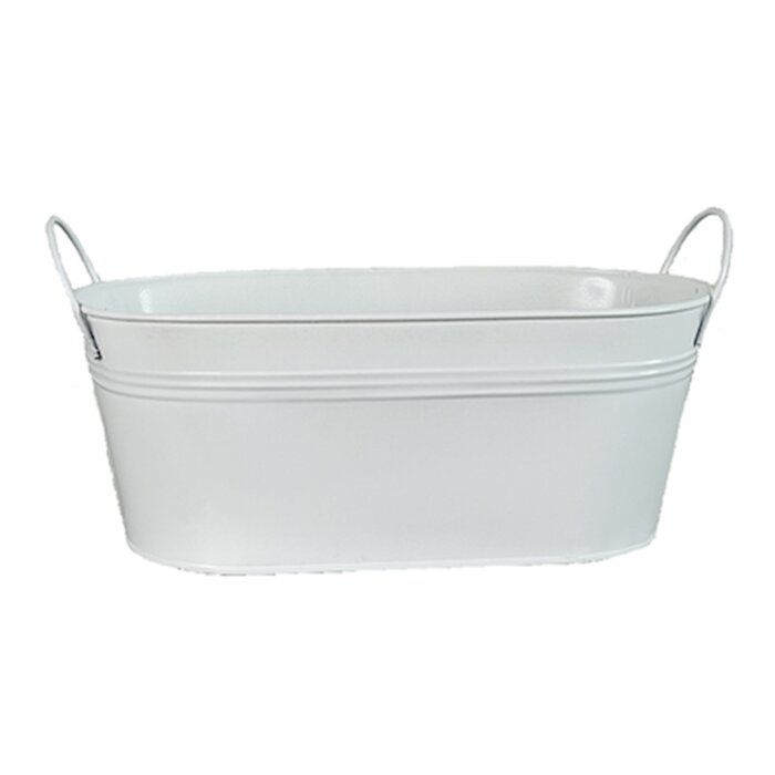 Laurel Foundry Modern Farmhouse Metal Bucket with Handles & Reviews ...