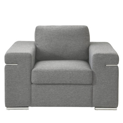 Chaise avec accoudoirs en tissu Gianna