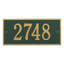 Hartford 1-Line Wall Address Plaque-62667153-62667167