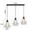 Becton 3 - Light Black Pendant