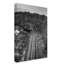 «Lonely Tracks Grayscale» par Soghomon, reproduction de photo sur toile tendue-30397602