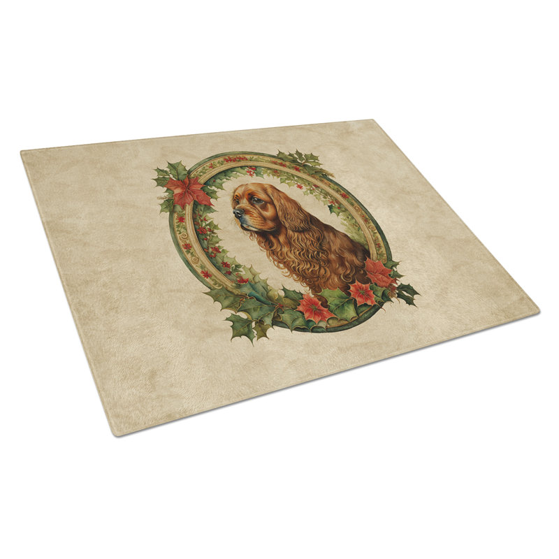 Planche à découper en verre Sussex Spaniel