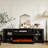 Charavector 60 Inch TV Stand For Tvs Up To 75" (Only TV Stand)-1435438915