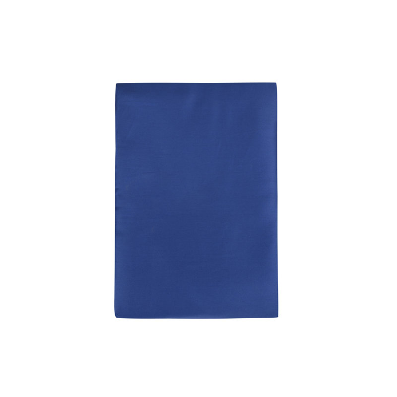 Drap-housse 100% coton Maez, Bleu très foncé, Très grand lit